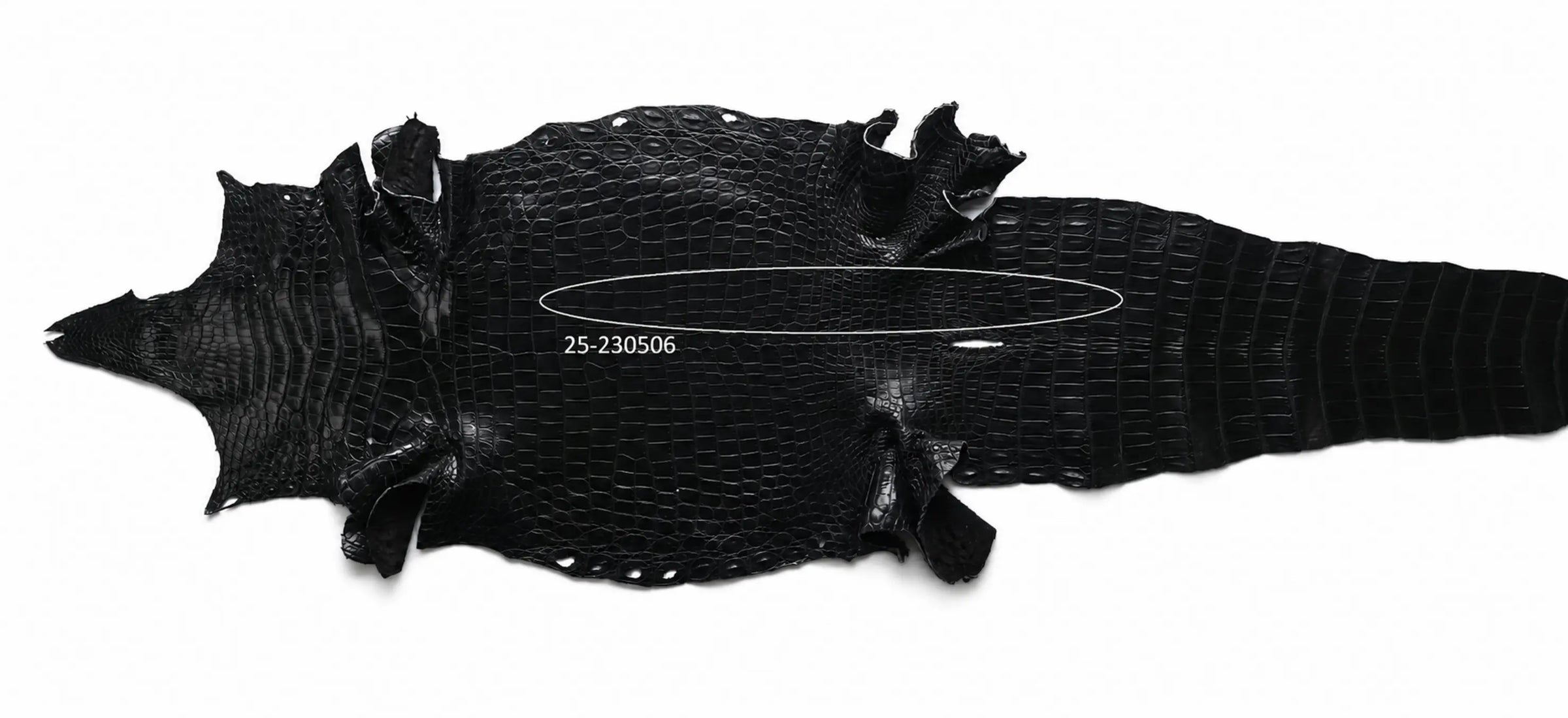 Seronera belt - Black / 125 cm / 40 mm - 126600 - skin