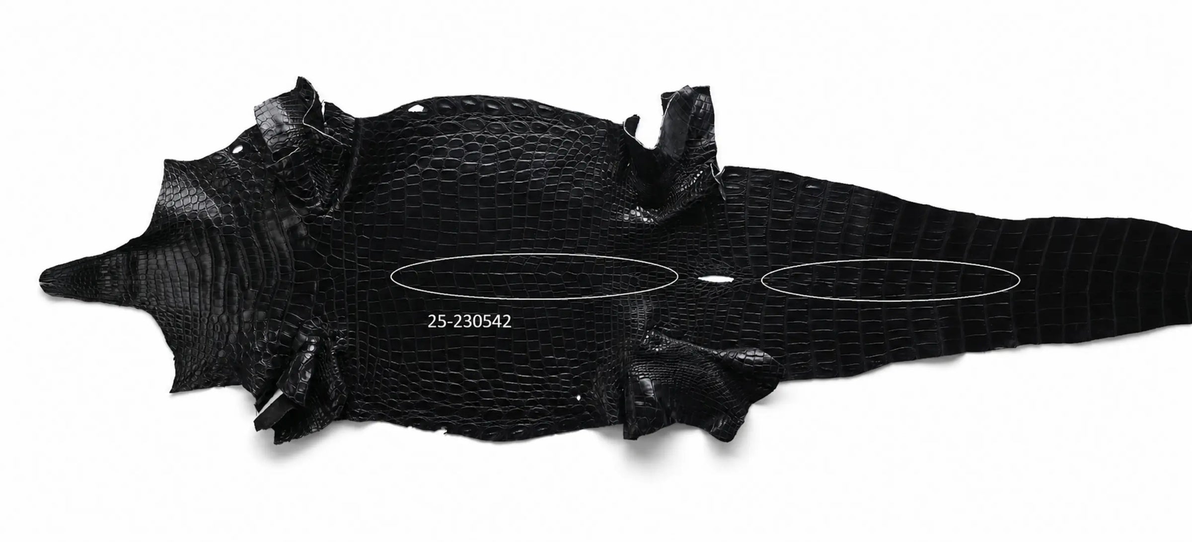 Seronera belt - Black / 75 cm / 40 mm - 126636 - skin