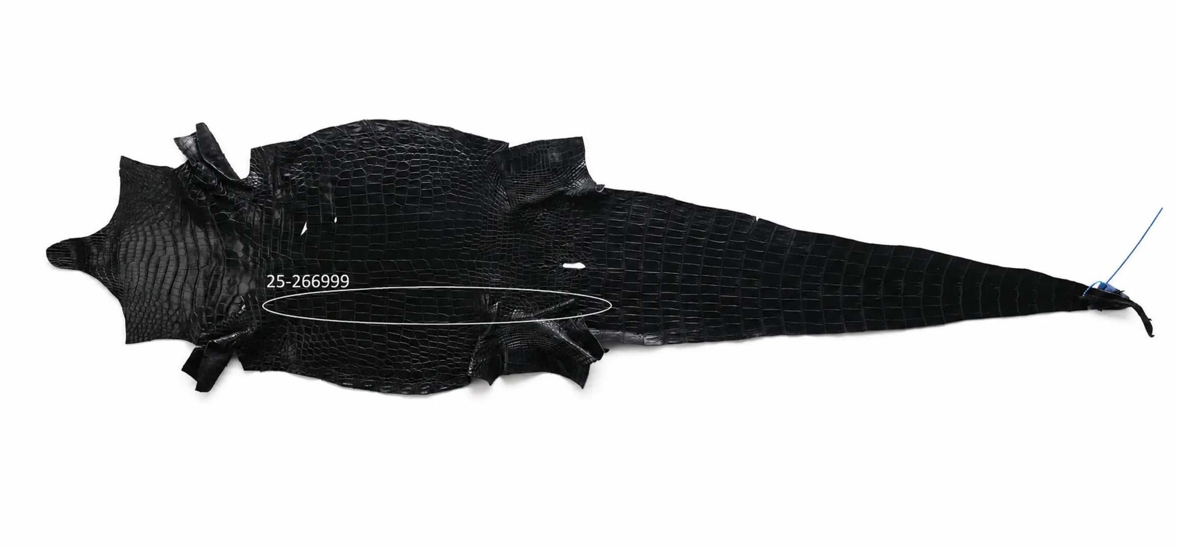 Seronera belt - Black / 125 cm / 40 mm - 127009 - skin