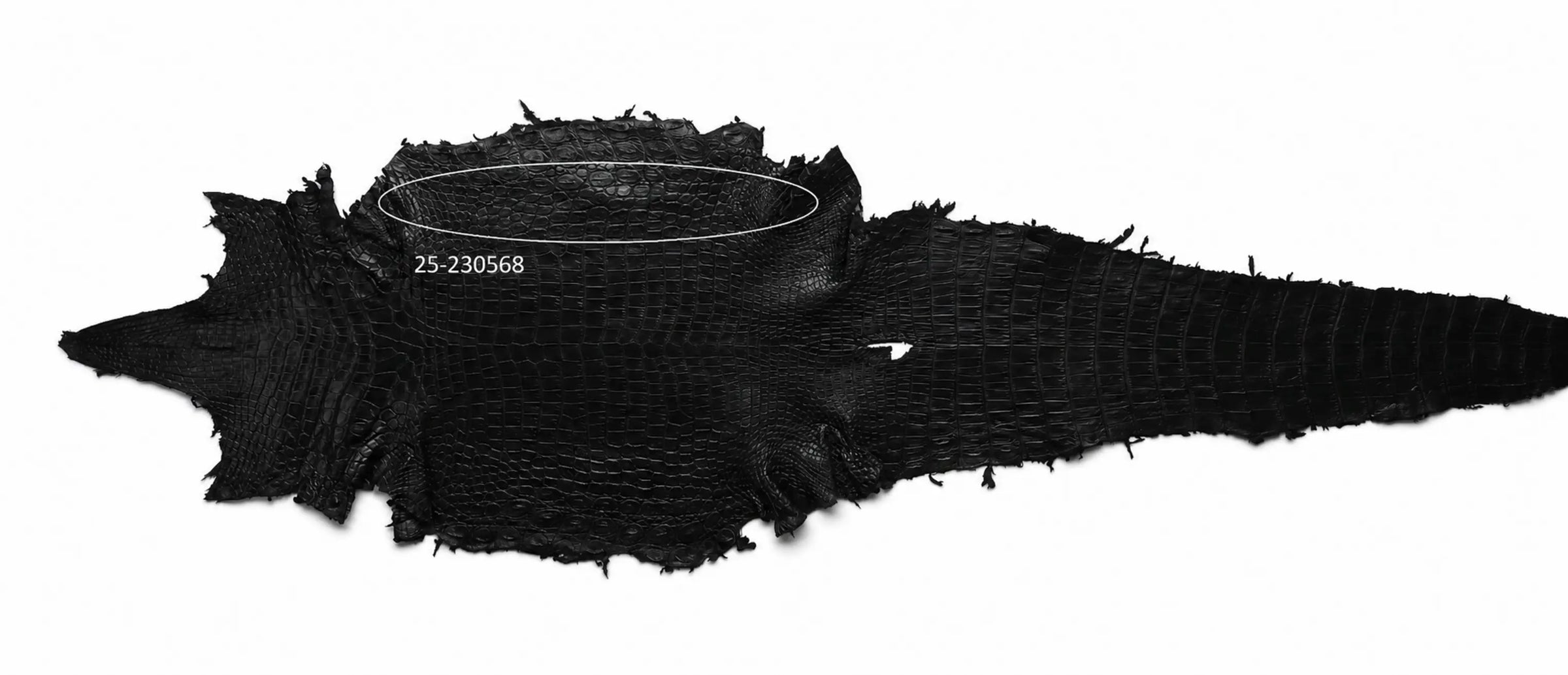 Seronera belt - Black / 75 cm / 40 mm - 126662 - skin