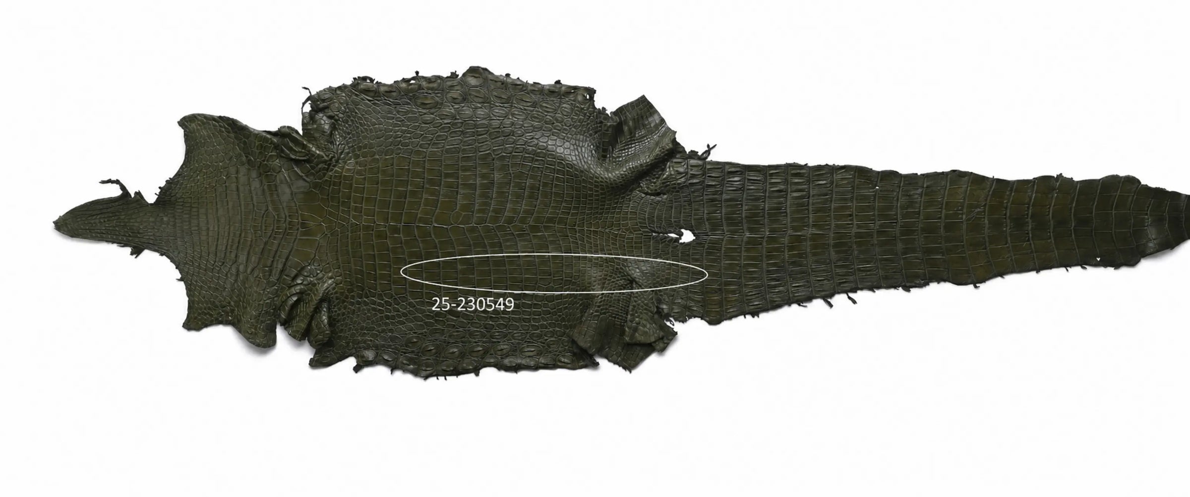Seronera belt - Green / 110 cm / 40 mm - 126643 - skin