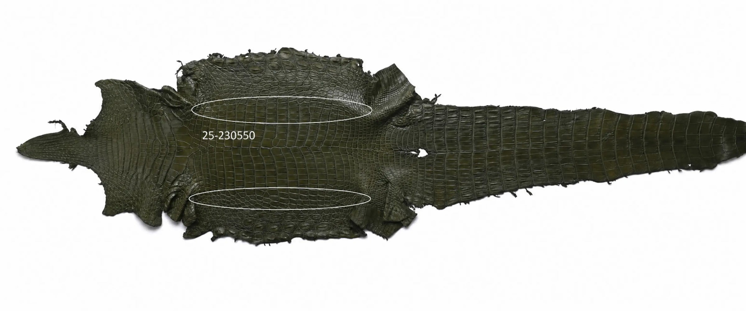 Seronera belt - Green / 85 cm / 40 mm - 126644 - skin