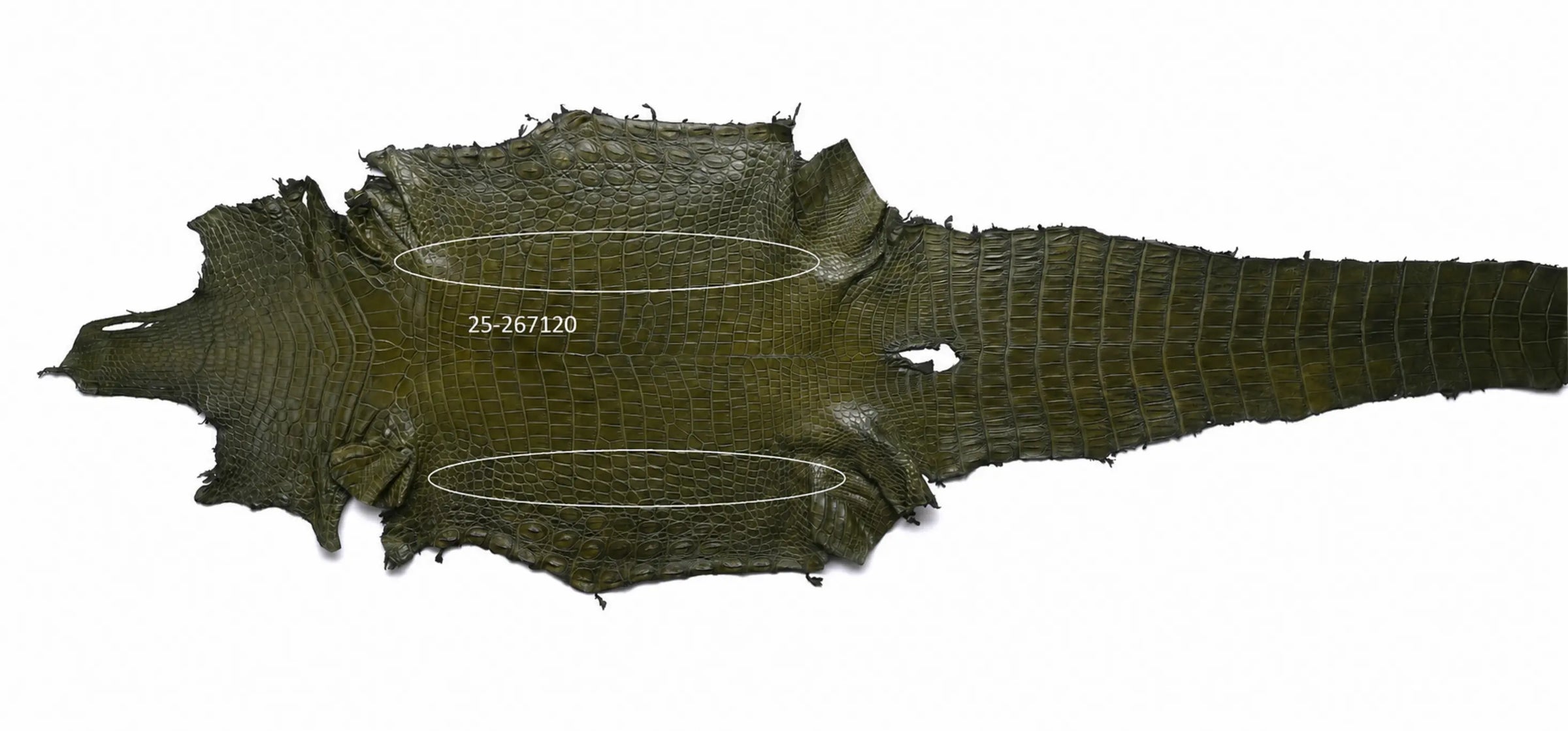 Seronera belt - Green / 90 cm / 40 mm - 127117 - skin
