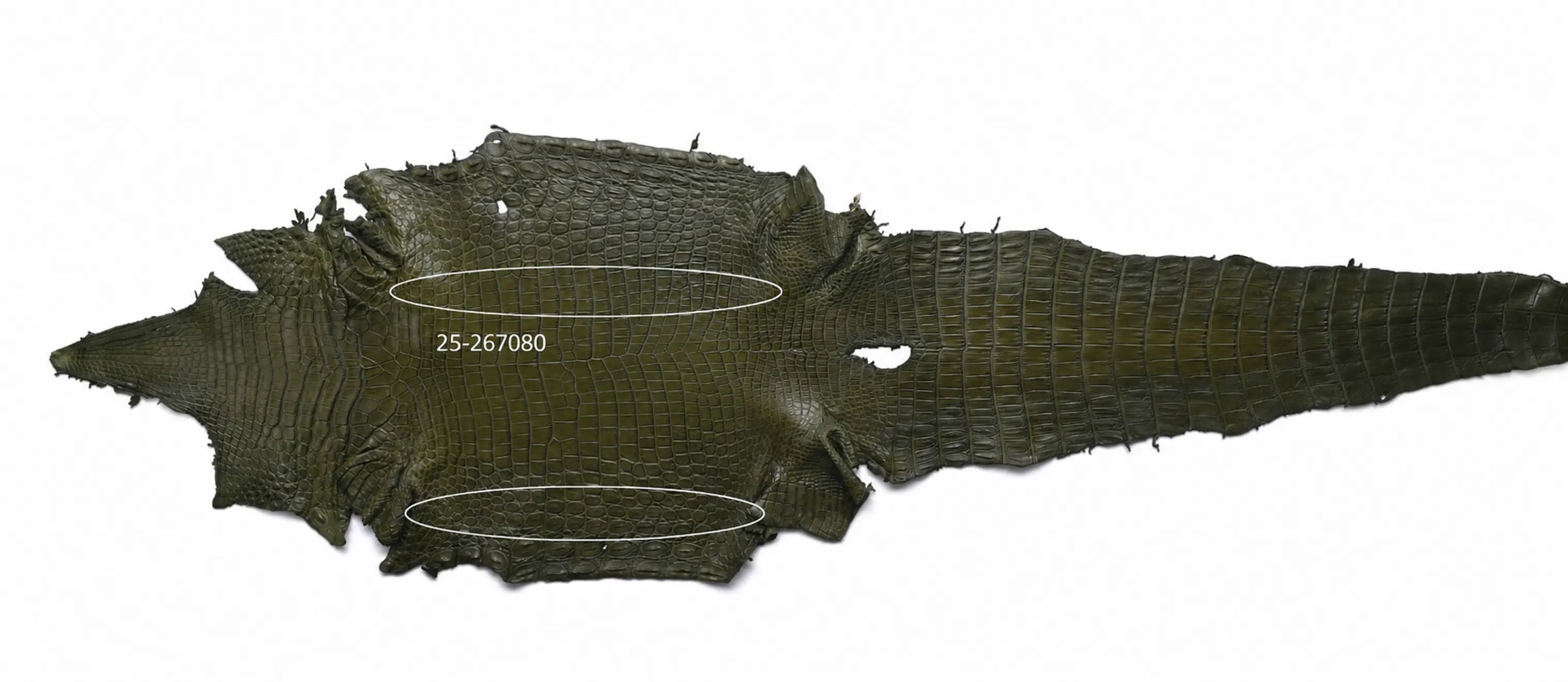 Seronera belt - Green / 90 cm / 40 mm - 127077 - skin