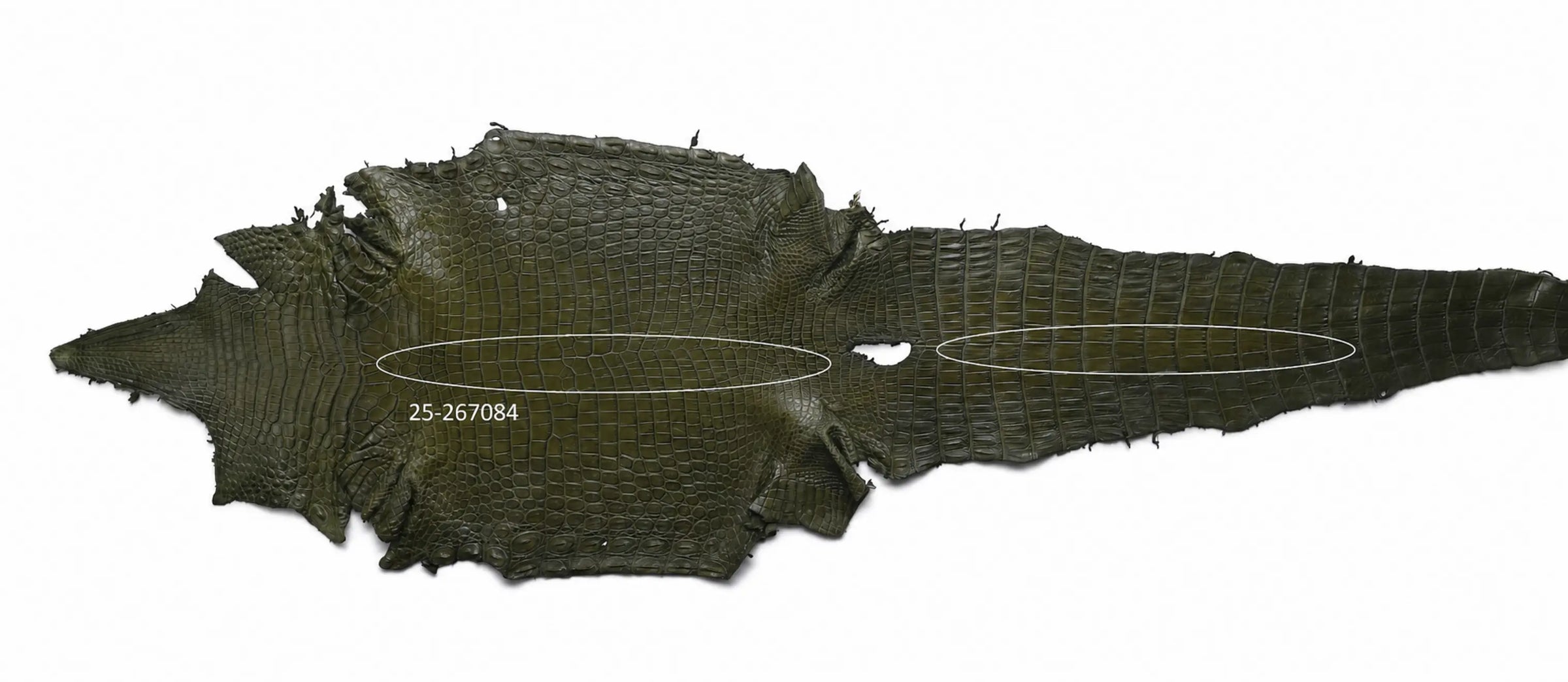Seronera belt - Green / 105 cm / 40 mm - 127081 - skin