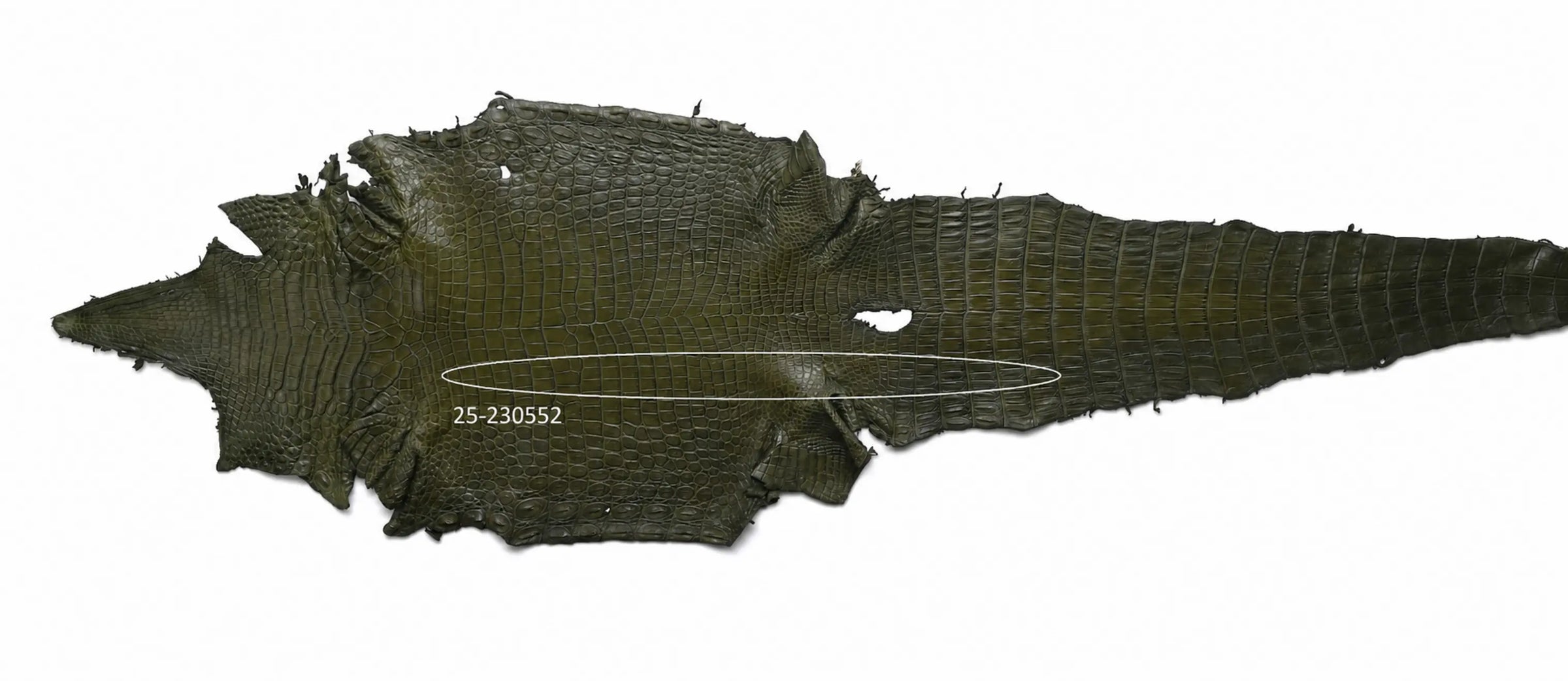 Seronera belt - Green / 120 cm / 40 mm - 126646 - skin