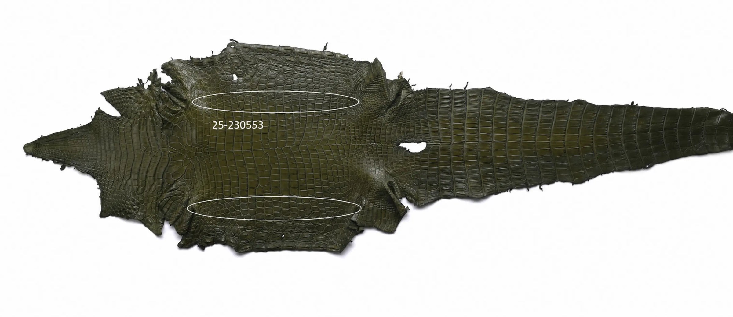 Seronera belt - Green / 85 cm / 40 mm - 126647 - skin